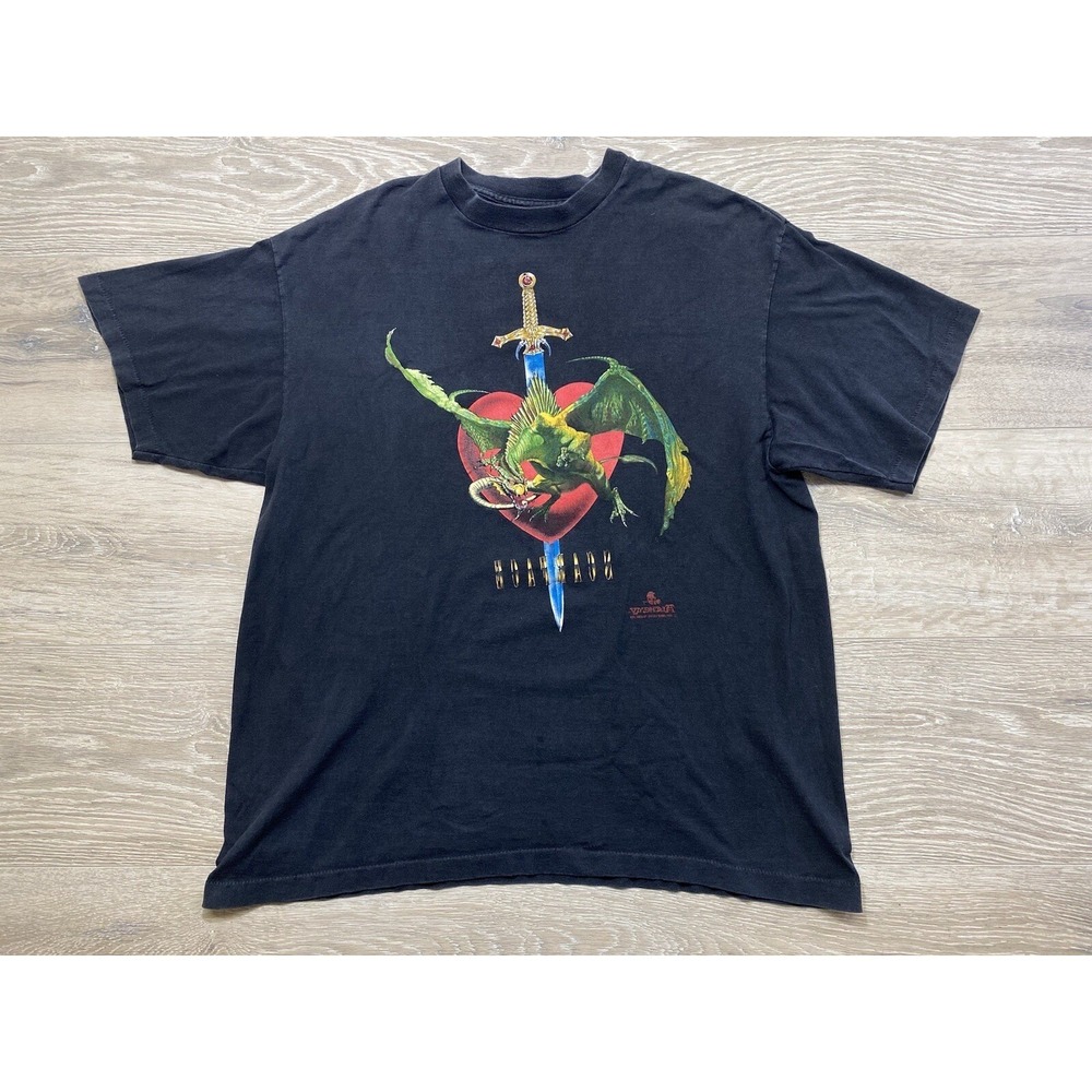 Alchemy TShirt 1991 Vintage/ Super Rare Scarface Black Sz XL Single Stitch